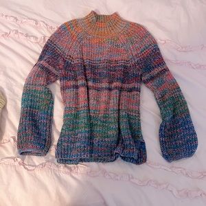 Gap Rainbow Knit Sweater
